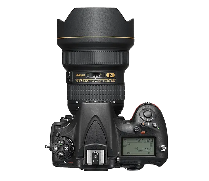 Замена линз Nikon D810A